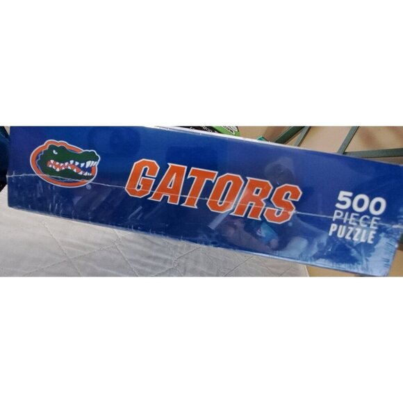 NCAA Florida Gators 500 Piece Puzzle Bonus Poster Included New In Box - Picture 8 of 8